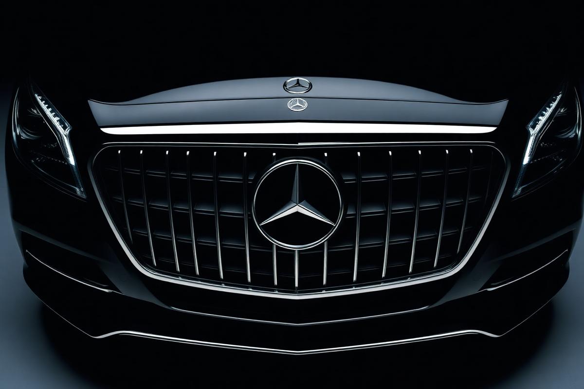 Mercedes Maybach maska