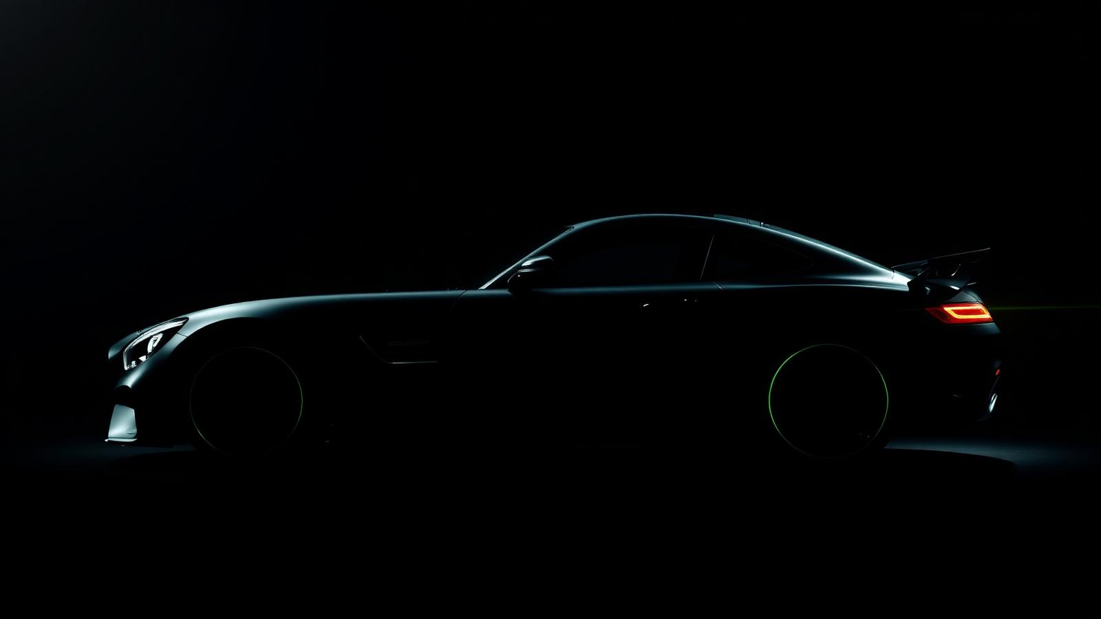 AMG GT u studio rasvjeti